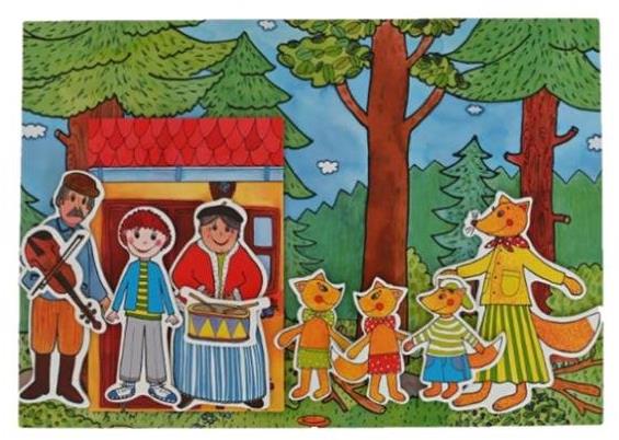 Marionetino Budulínek – Rozprávka k divadlu – 7 marionetiek