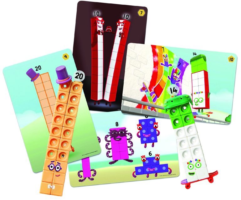 Learning Resources Sada kostek MathLink Numberblocks s číselnými bloky 11-20