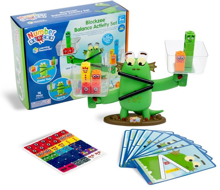 Learning Resources Numberblocks Blockzee, sada balančných aktivít