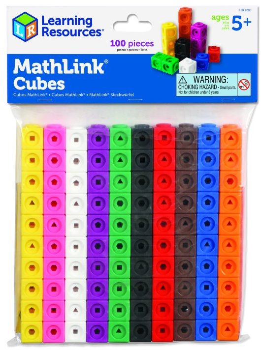 Learning Resources MathLink kocky, 100 ks