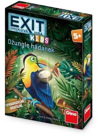 Dino Úniková hra kids: Džungľa hádaniek