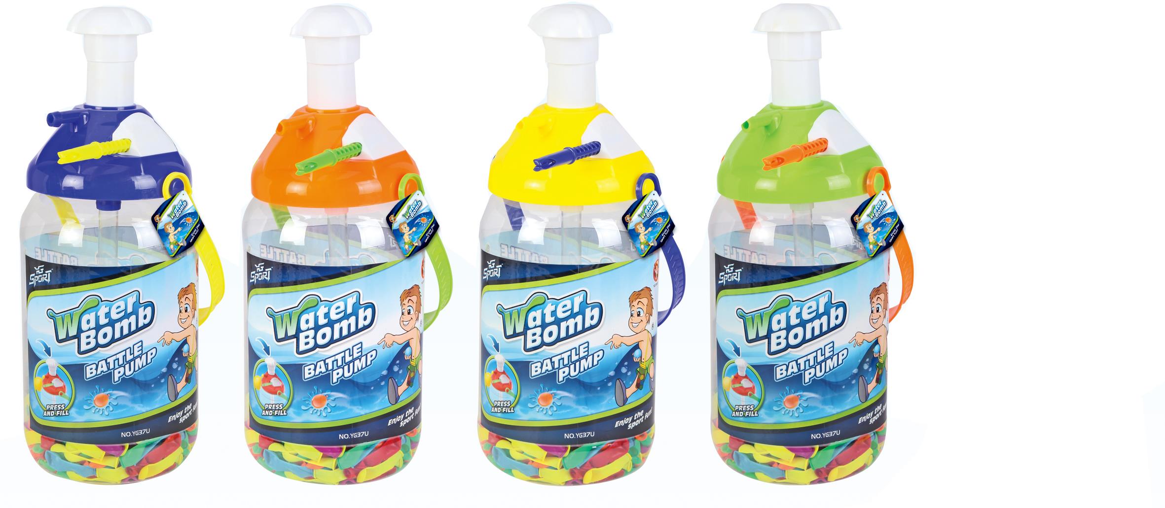 Vodné bomby s pumpičkou