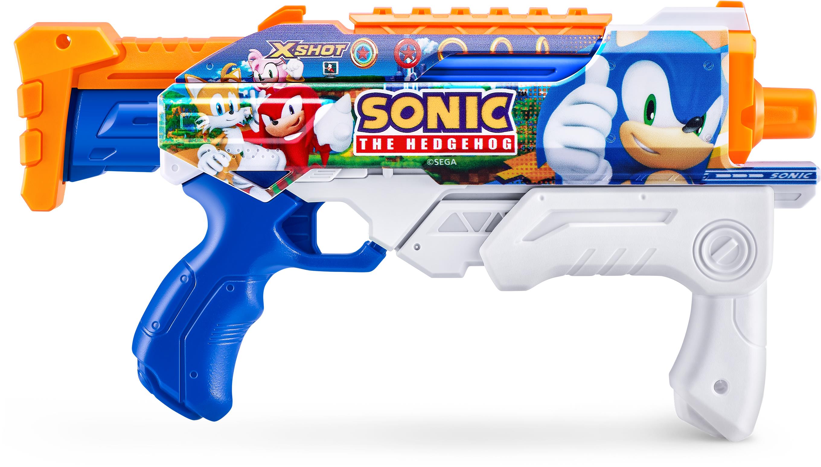 Zuru X-Shot Vodná pištoľ Sonic the Hedgehog Fast Fill Skins