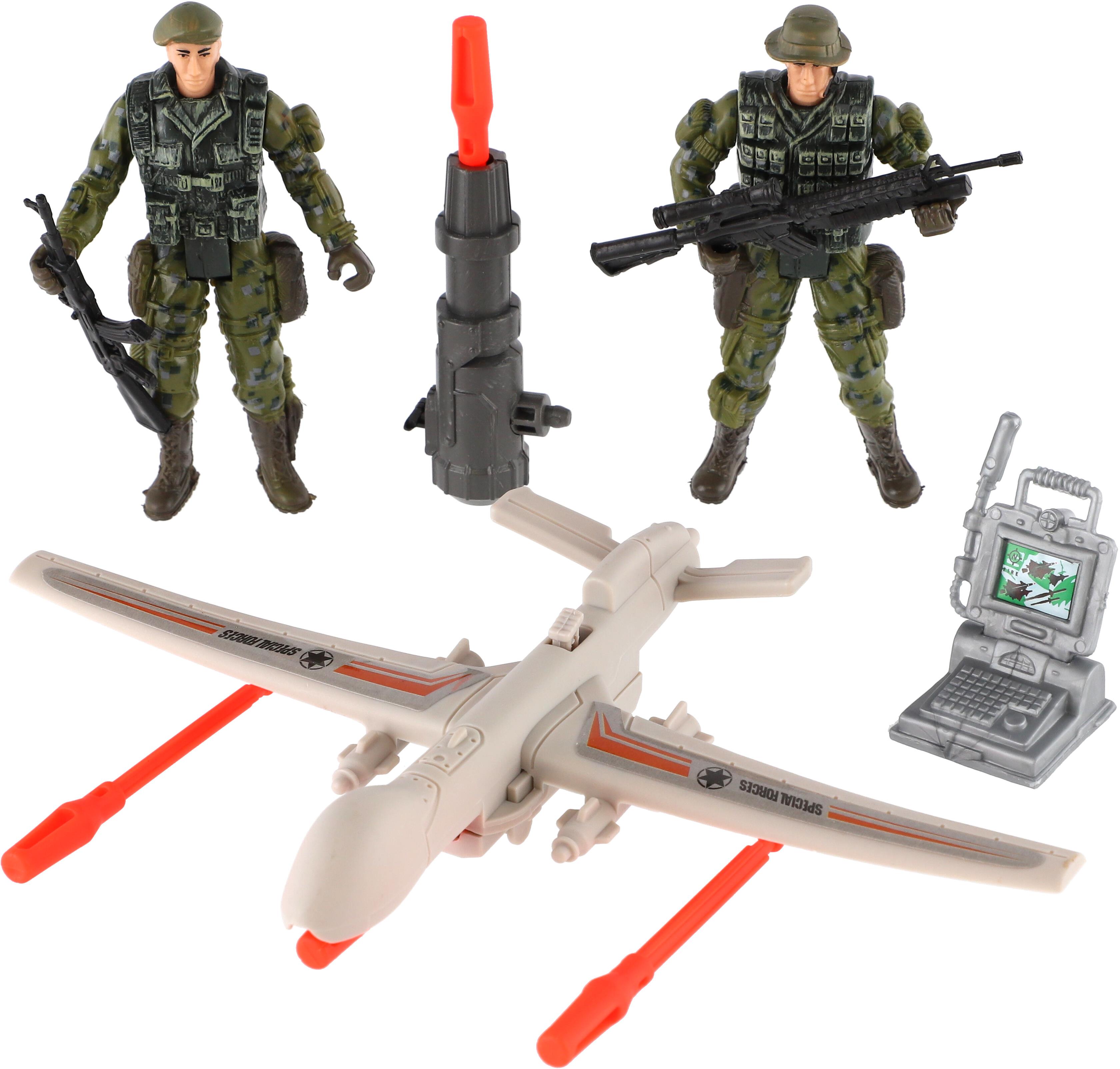 Teddies Vojaci s lietadlom