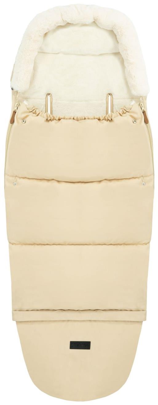 MoMi Zimný fusak 2 v 1 béžový