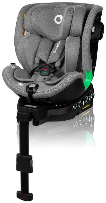 Lionelo Harmony i-Size Grey Concrete Bamboo