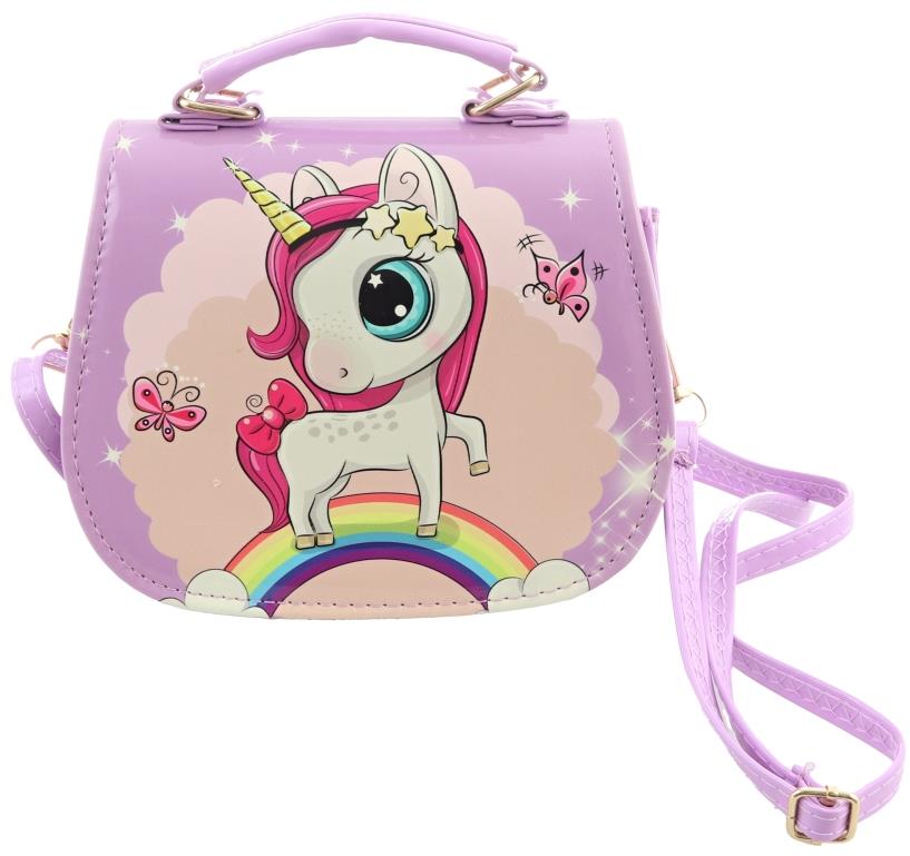 Lamps Kabelka s jednorožcom fialová