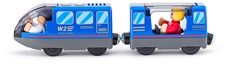 Woody Elektrická mašinka s vagónom