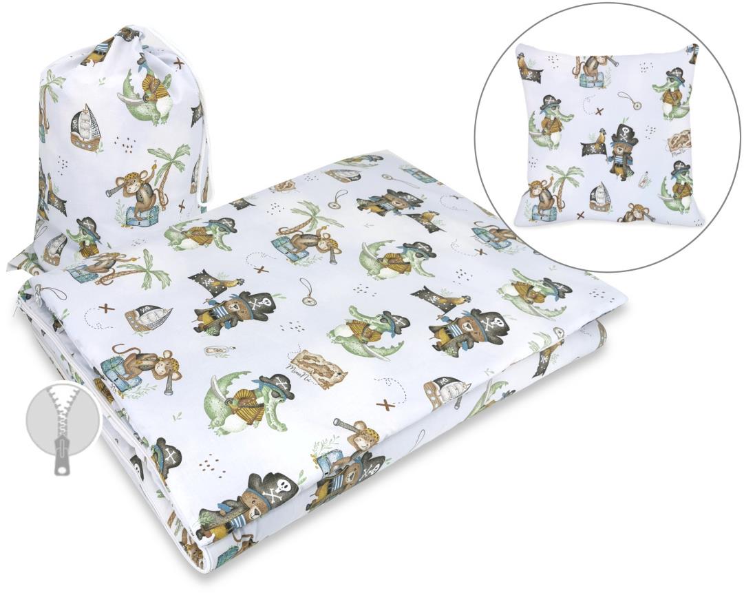 COSING Cestovný spací vak s vankúšikom Piráti