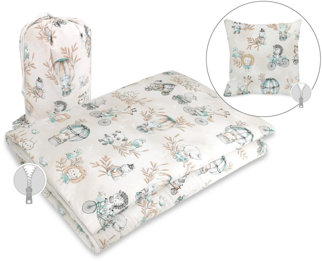 COSING Cestovný spací vak s vankúšikom Zoo na kolesách