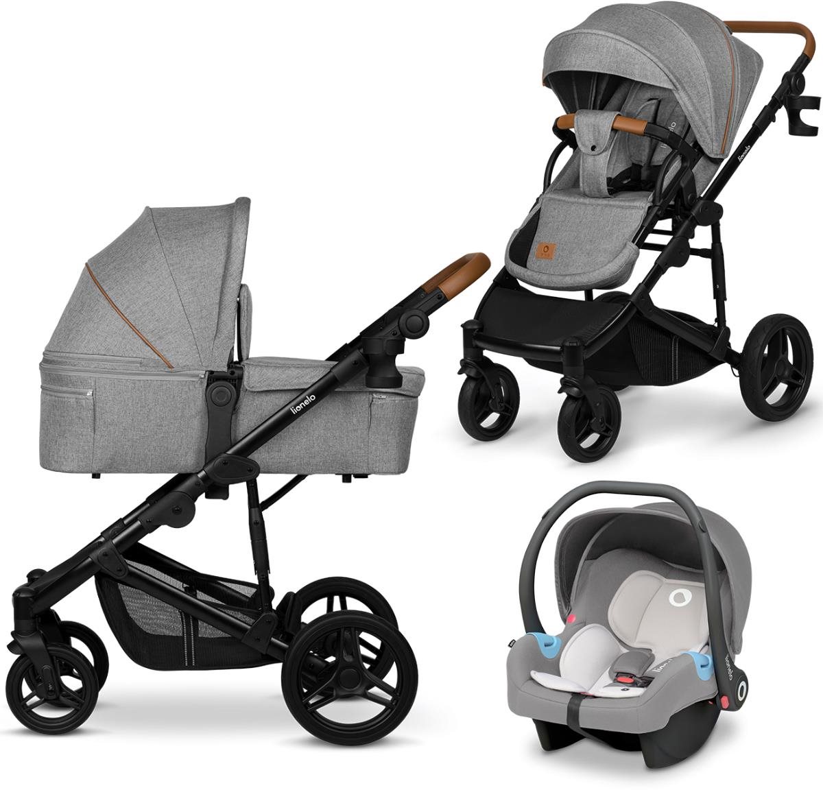 Lionelo Mari Tour 3 in 1 Grey Stone