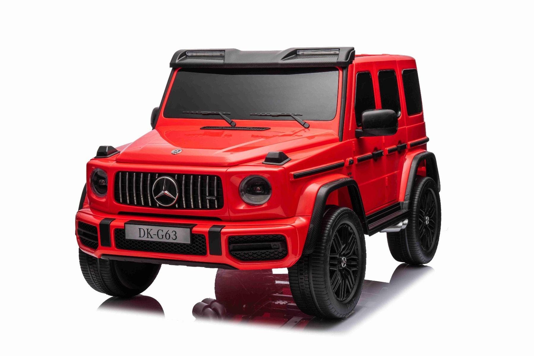 Mercedes-Benz G63 AMG 4 × 42 červené