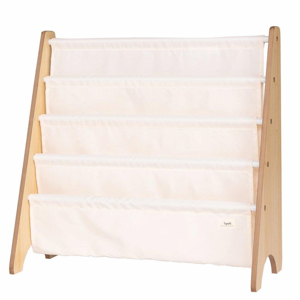 3 Sprouts Stojan na knižky Recycled Solid/Cream