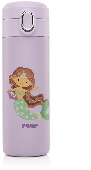 REER Fľaša so slamkou 350 ml fialová