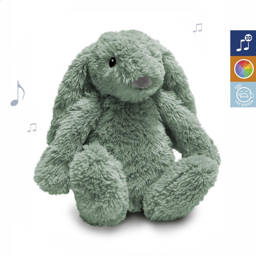 ZAZU – Králik RO s nočným svetlom a USB nabíjaním zelený