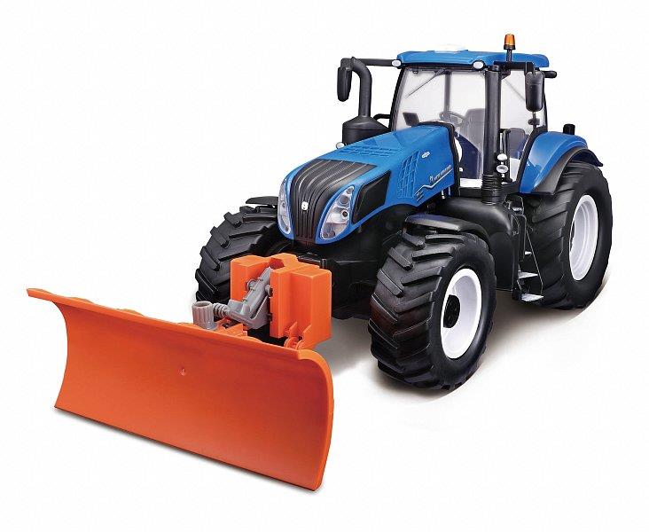 Maisto New Holland s radlicou so svetlami 2,4 GHz