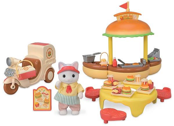 Sylvanian Families Pojazdný stánok s hamburgermi