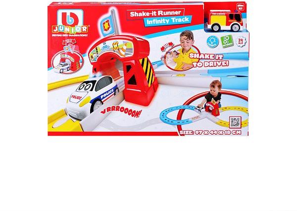 BB Junior Pretekárska dráha Ferrari s autíčkom – Hasiči