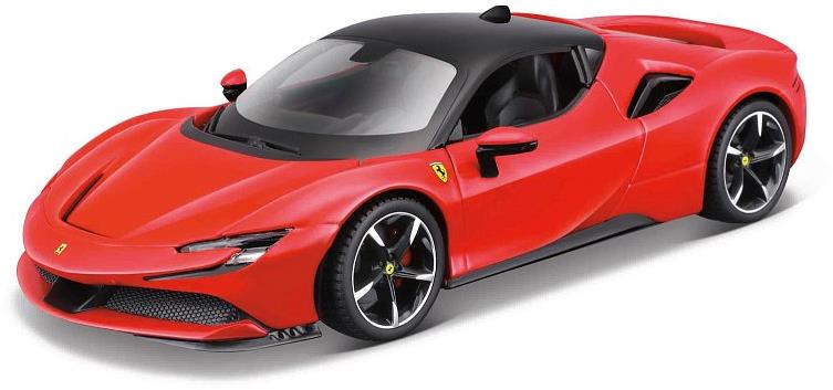 Maisto Ferrari Assembly line SF90 Stradale, červené