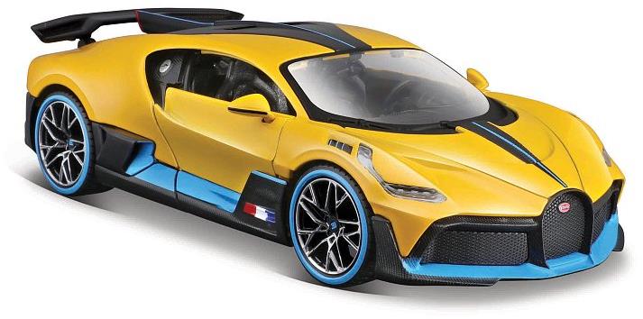 Maisto Bugatti Divo, žlté