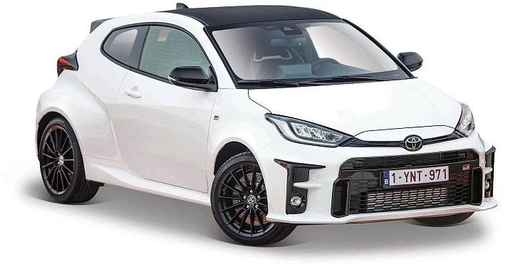 Maisto 2021 Toyota GR Yaris, biela