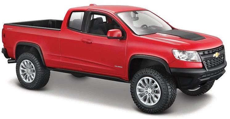 Maisto Chevrolet Colorado ZR2, červený