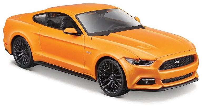 Maisto 2015 Ford Mustang GT, oranžový