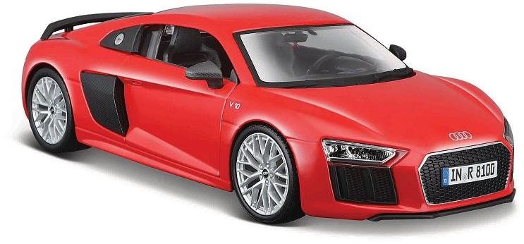 Maisto Audi R8 V10 Plus, červené