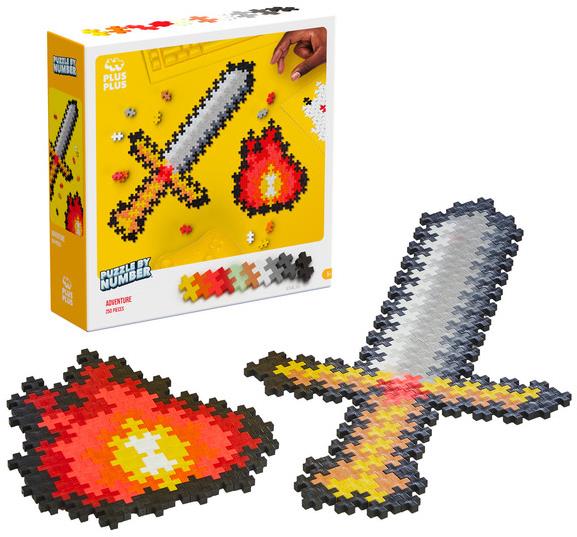Plus-Plus Skladaj podľa čísel – Dobrodružstvo