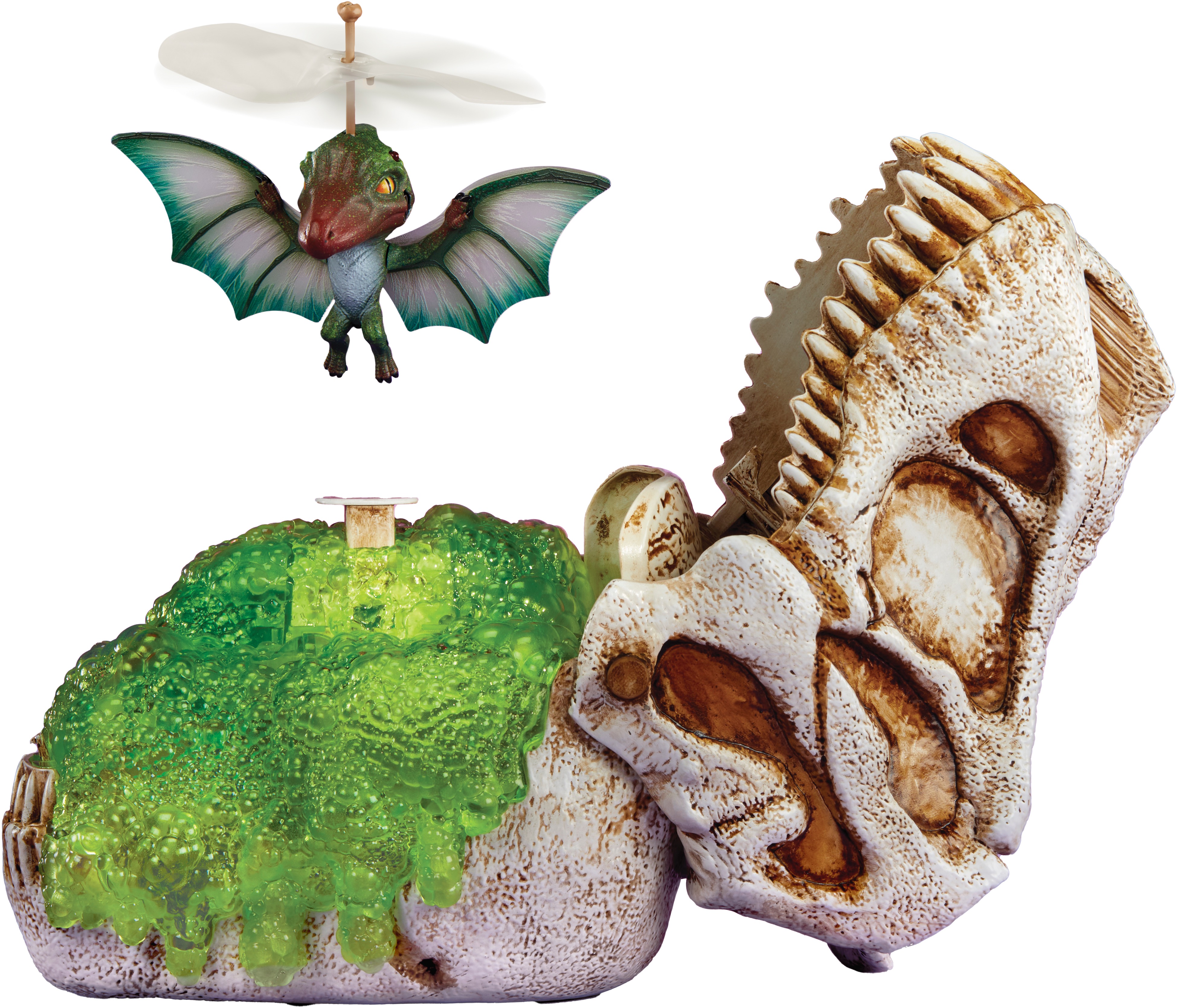 GrossMos Lietajúci dinosaurus zelený
