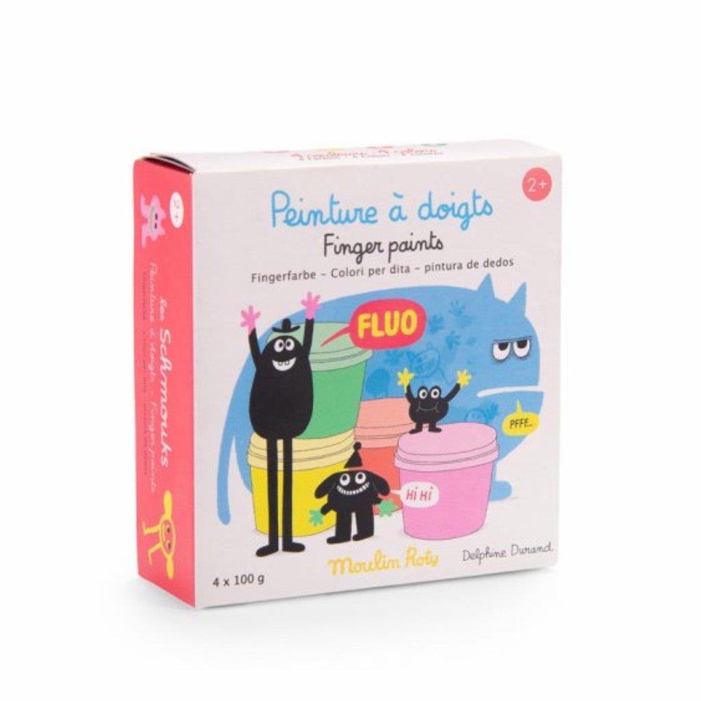 Moulin Roty Fosforeskujúce farby Les Schmouks