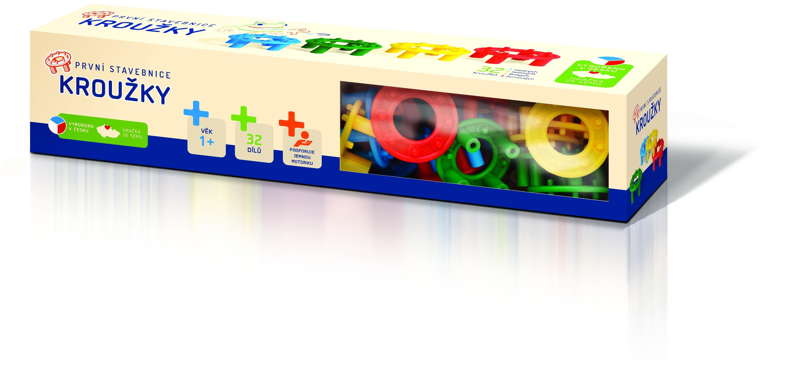 SEVA Prvá stavebnica Krúžky