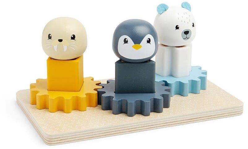 Bigjigs Toys Motorická doska Artic