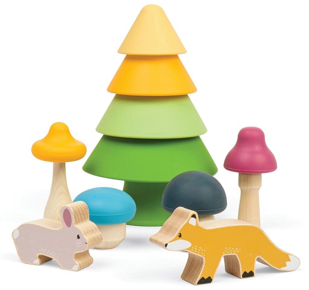 Bigjigs Toys Lesné zvieratká