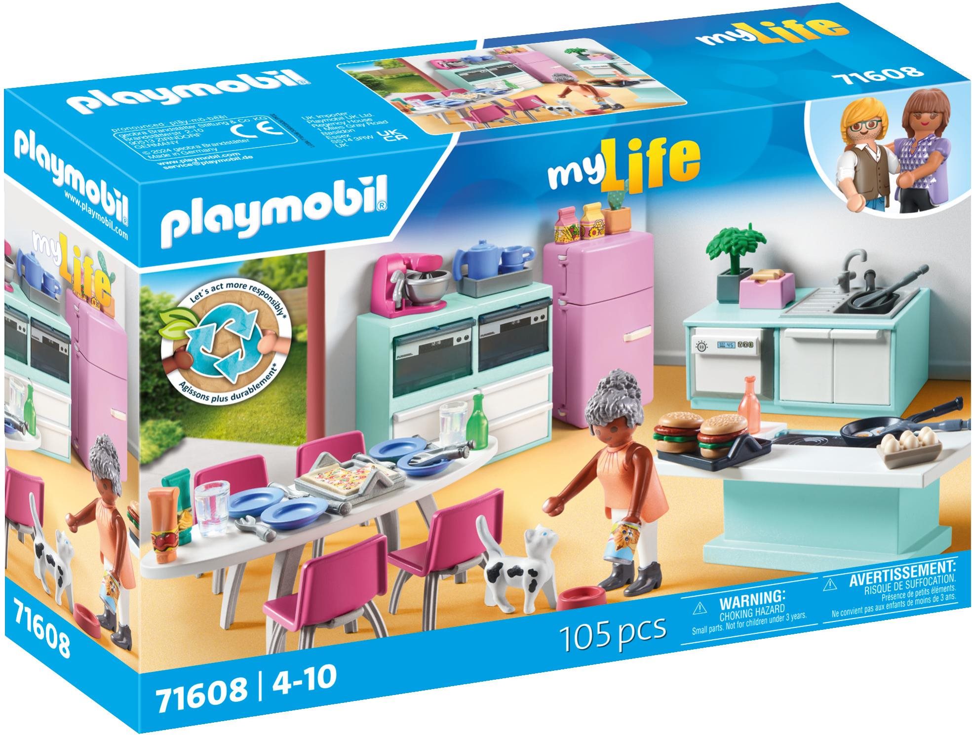 Playmobil 71608 Kuchyňa s jedálenským kútom
