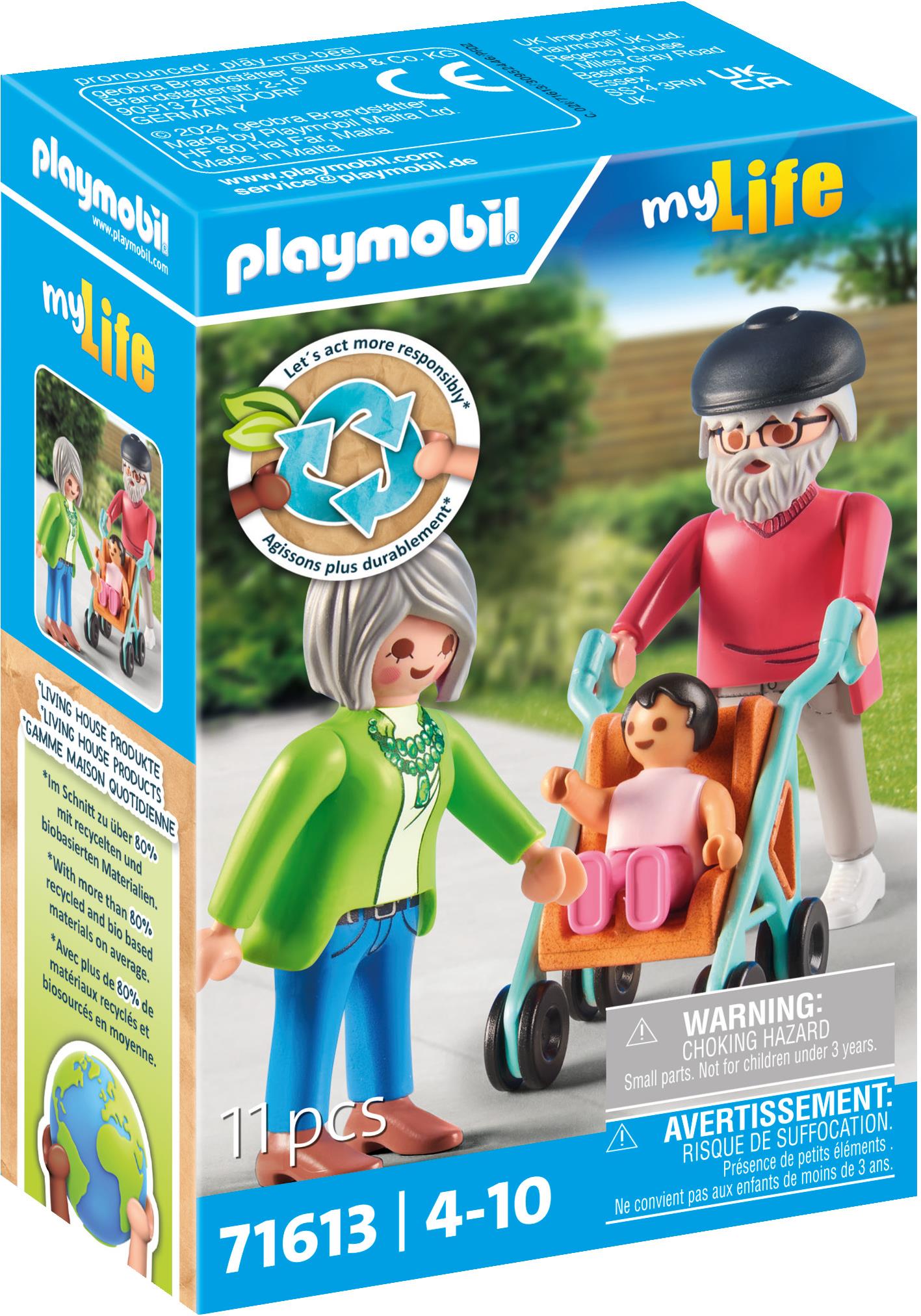Playmobil 71613 Starí rodičia s bábätkom