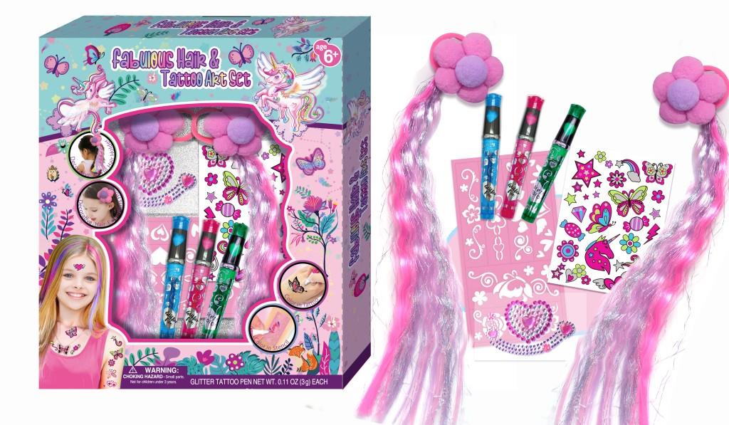 Alltoys Tetovacie štúdio s vrkôčikmi