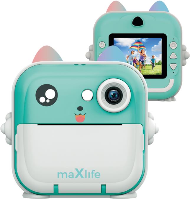 Maxlife MXPC-100 Kamera s tlačiarňou modrá