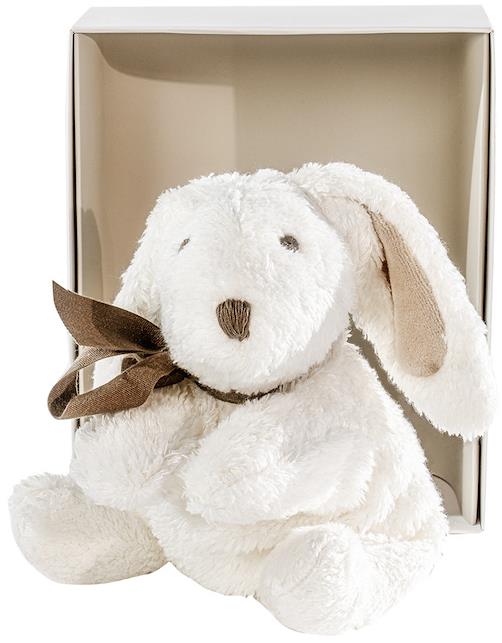 Maud N Lil Zajačik Flopsy biely v darčekovej krabici s kartičkou