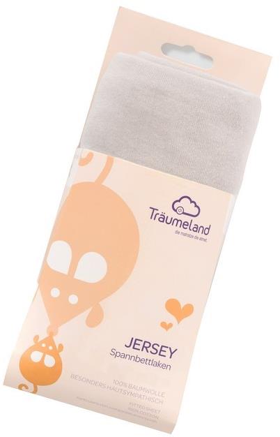 Träumeland Jersey 40 × 90 cm hellgrau