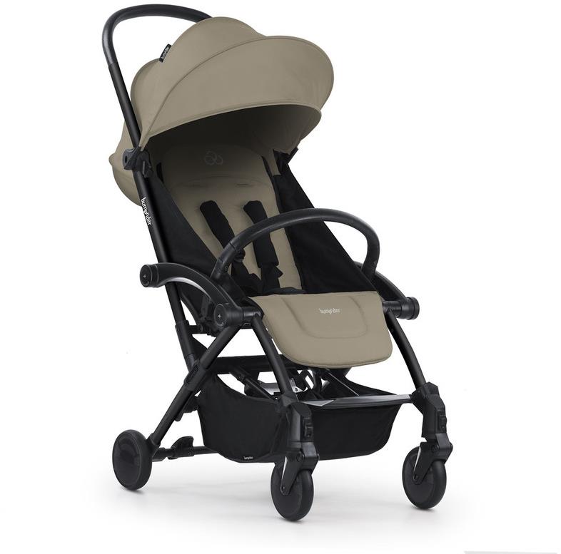 Bumprider Connect 3 čierny rám/piesková sedačka