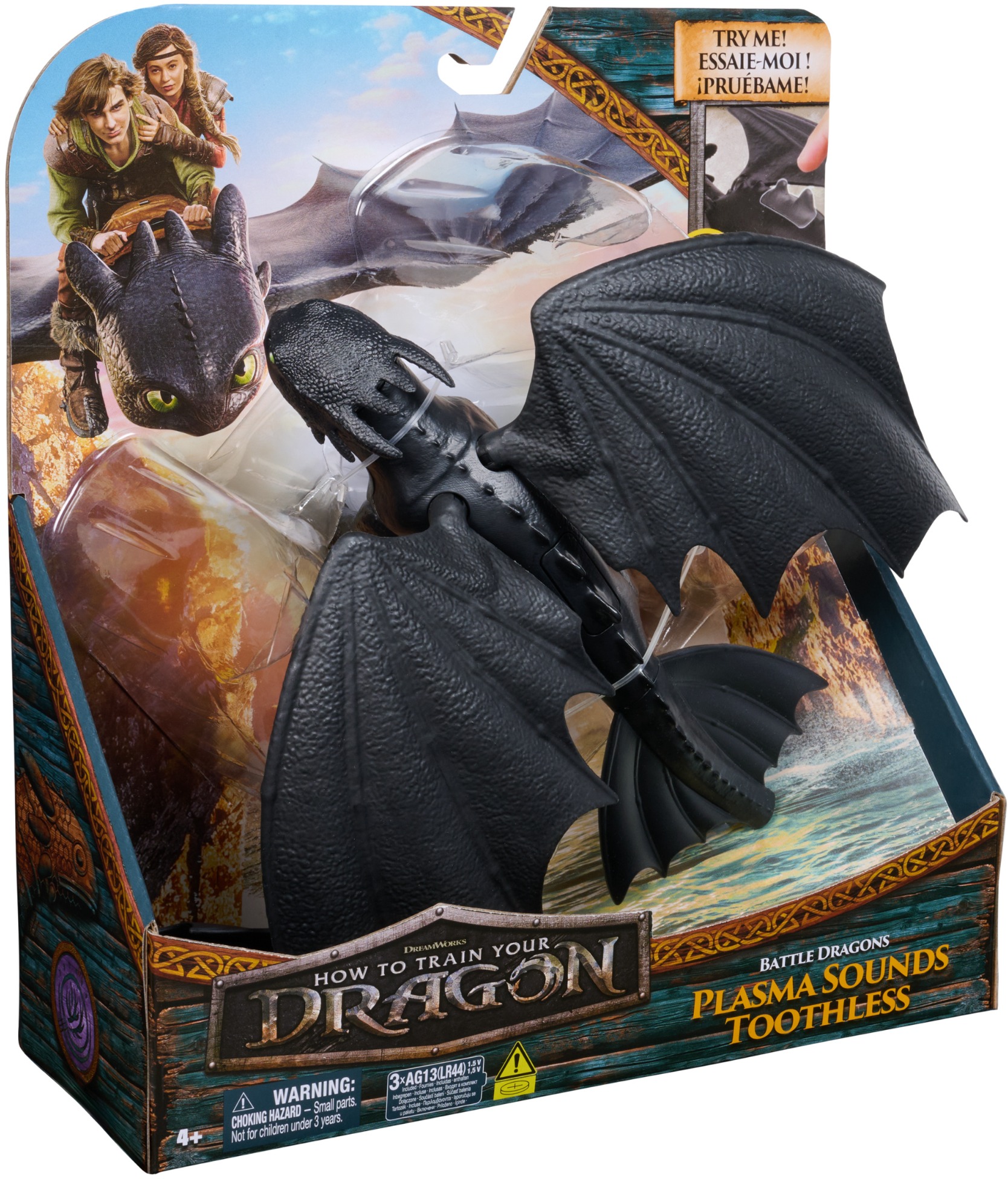 Ako vycvičiť draka Bezzubka vydávajúca zvuky