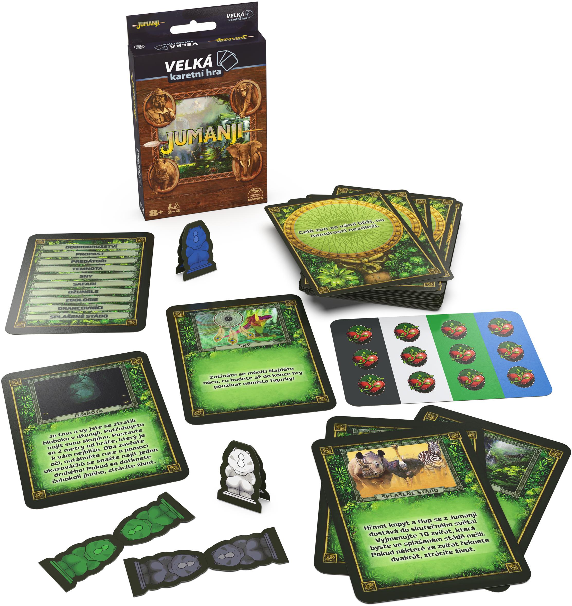 SMG Jumanji kartová verzia CZ