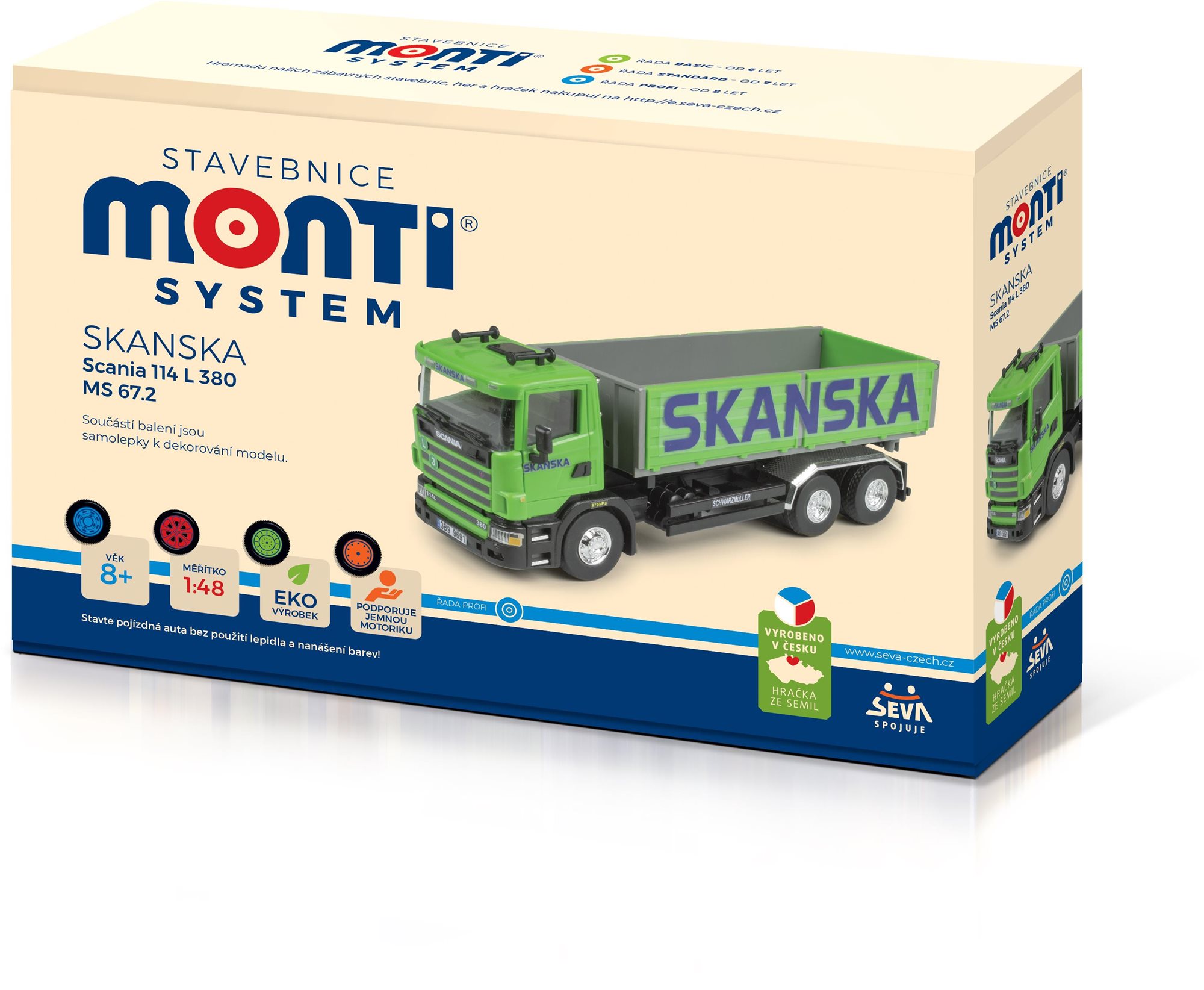 SEVA Monti System MS 67.2 – Skanska Scania 114 L 1:48