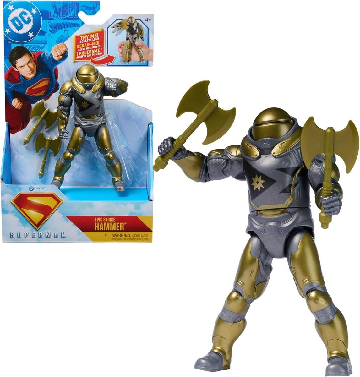Superman Hammer s akčným pohybom