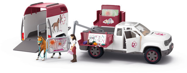 Schleich Mobilný veterinár s prívesom 42704