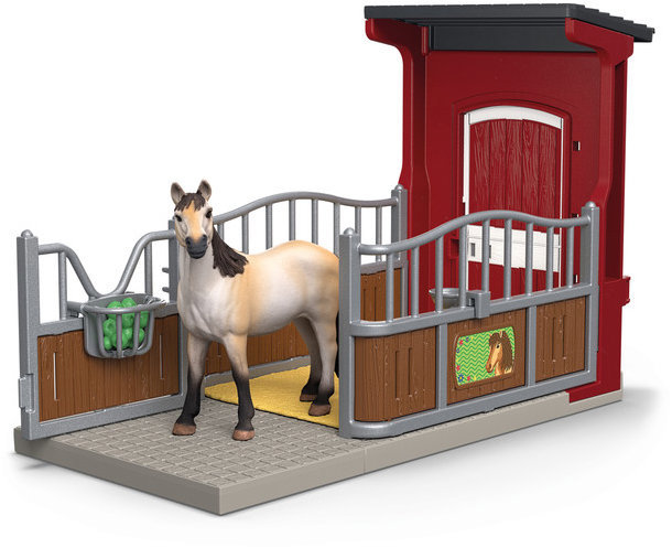 Schleich Box pre poníkov s kobylou mustanga 42724