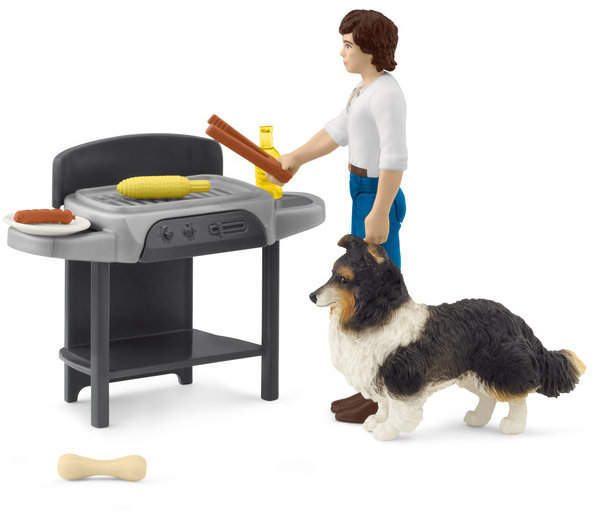 Schleich Grilovanie s Tomom, s rodinou a priateľmi 42754