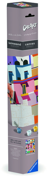 Ravensburger 255276 CreArt Farebné domy