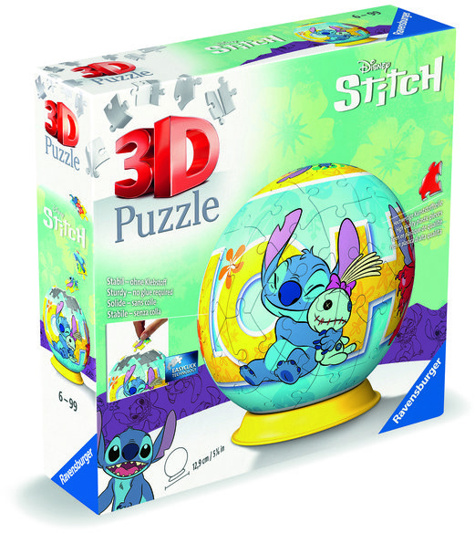 Ravensburger 115969 Puzzle-Ball Disney: Stitch